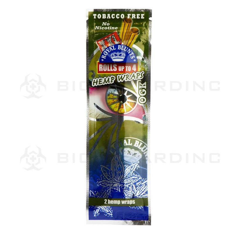 Royal Blunts Xxl Hemp Wraps - Ogk 25 Count