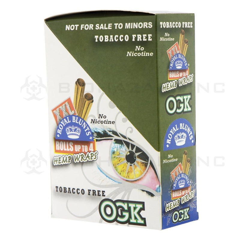 Royal Blunts Xxl Hemp Wraps - Ogk 25 Count