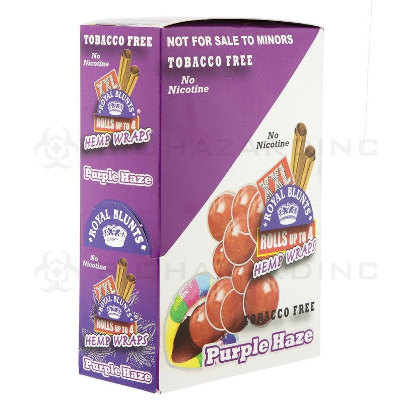 Royal Blunts Xxl Hemp Wraps - Purple Haze 25 Count