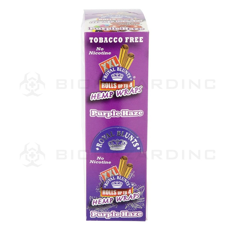 Royal Blunts Xxl Hemp Wraps - Purple Haze 25 Count