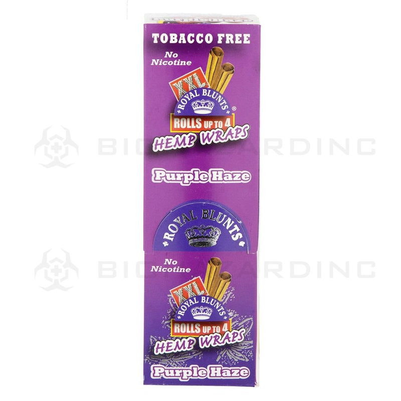 Royal Blunts Xxl Hemp Wraps - Purple Haze 25 Count