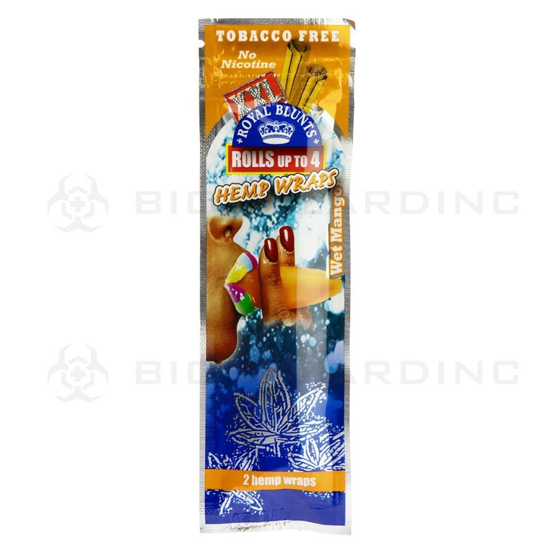 Royal Blunts Xxl Hemp Wraps - Wet Mango 25 Count