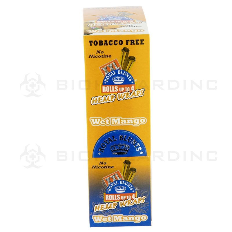 Royal Blunts Xxl Hemp Wraps - Wet Mango 25 Count