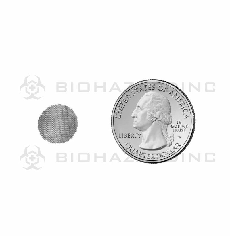 Biohazard Inc Smoking Screen Silver Screen 1/2 inch - 5000 Count