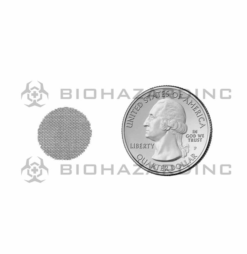 Biohazard Inc Smoking Screen Silver Screen 5/8 inch - 5000 Count