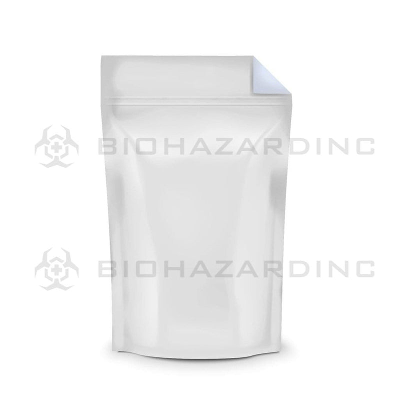 Biohazard Inc Mylar Bag Silver Vista Mylar Bags 6in x 9.25in - 28g - 1,000 Count (Tamper Evident)