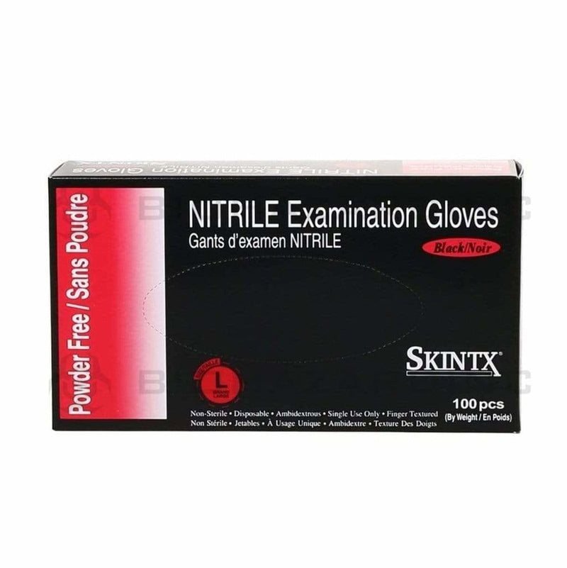 Skintx Glove Latex Skintx Gloves Nitrile PF Black - Large