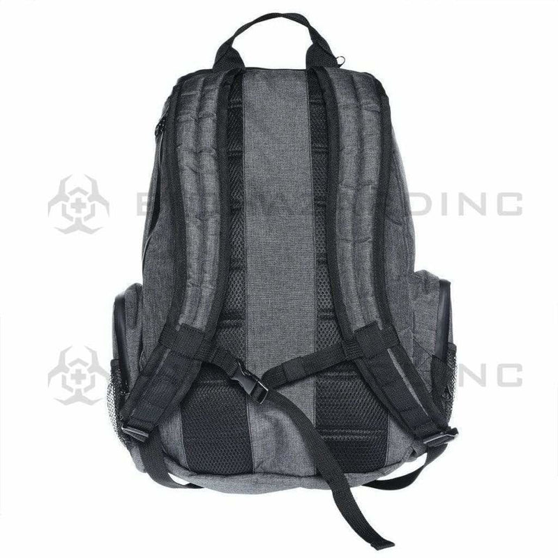 BrightBay Smell Proof Carbon Bag Smell Proof Carbon Backpack "DL Skater" - Dark Charcoal