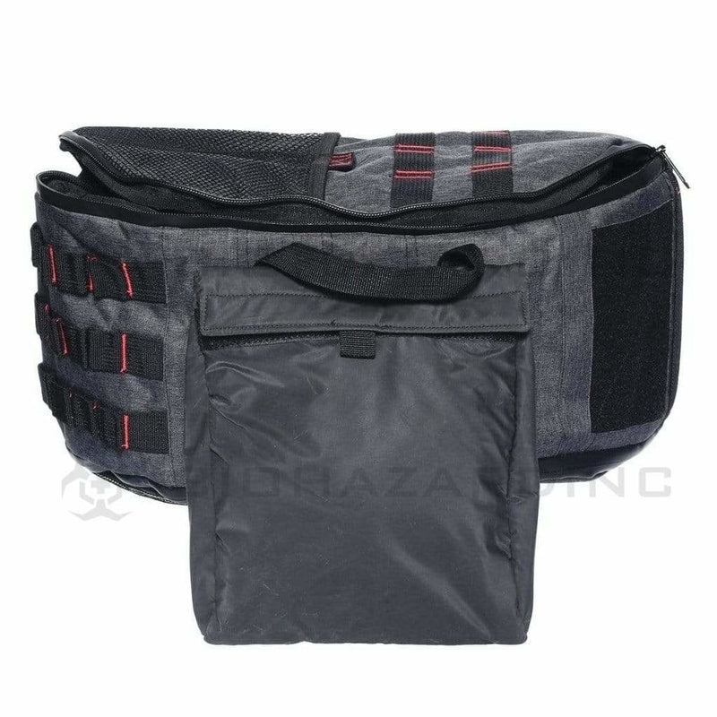 BrightBay Smell Proof Carbon Bag Smell Proof Carbon Backpack "SK Slinger" - Dark Charcoal