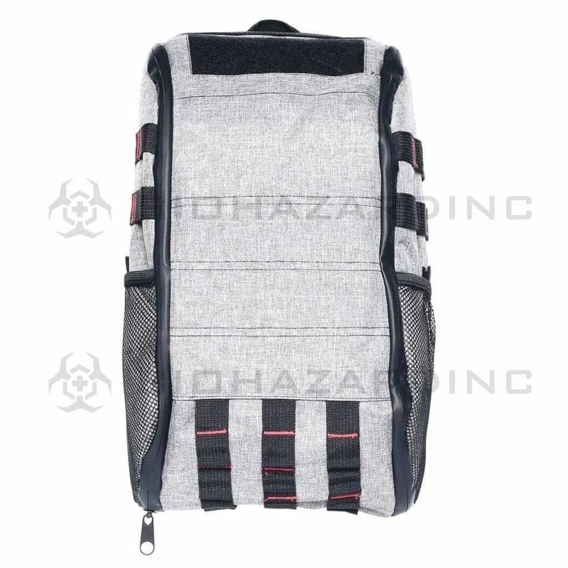 BrightBay Smell Proof Carbon Bag Smell Proof Carbon Backpack "SK Slinger" - Wolf Gray