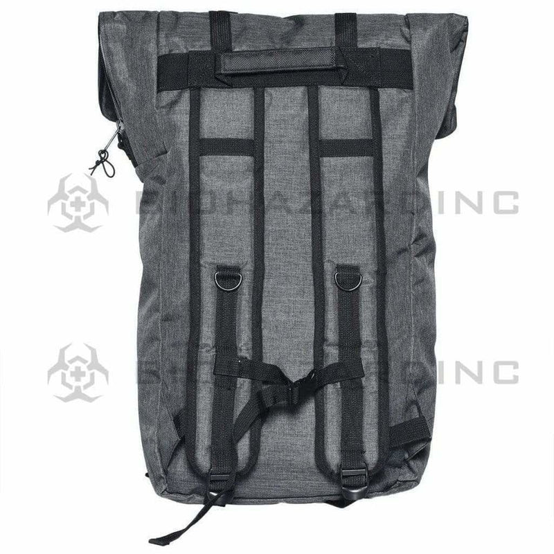 BrightBay Smell Proof Carbon Bag Smell Proof Carbon Backpack "The Mule" - Forest Charcoal