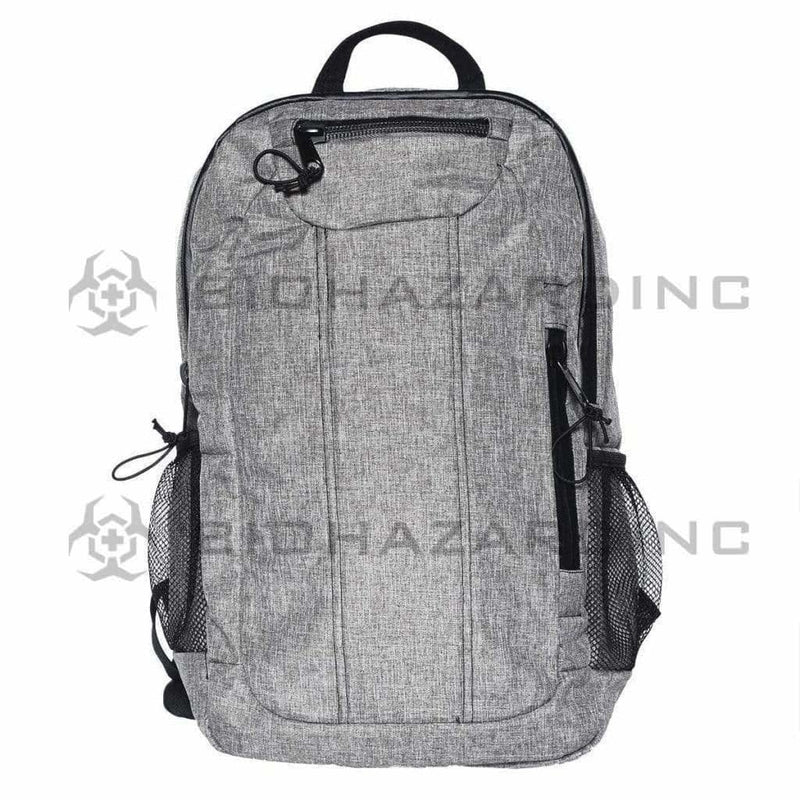 BrightBay Smell Proof Carbon Bag Smell Proof Carbon Backpack "Transport II" -Wolf Gray