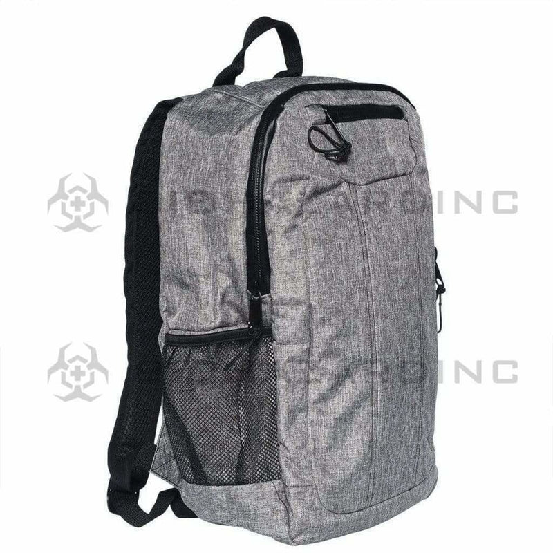 BrightBay Smell Proof Carbon Bag Smell Proof Carbon Backpack "Transport II" -Wolf Gray