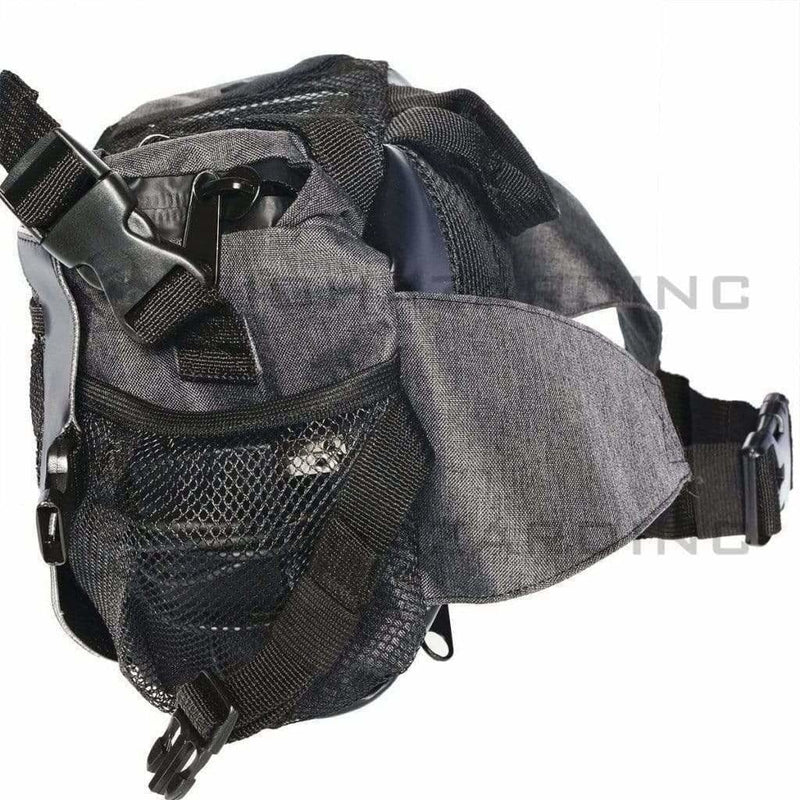 BrightBay Smell Proof Carbon Bag Smell Proof Carbon Bag "L.A.F. Fanny" - Dark Charcoal