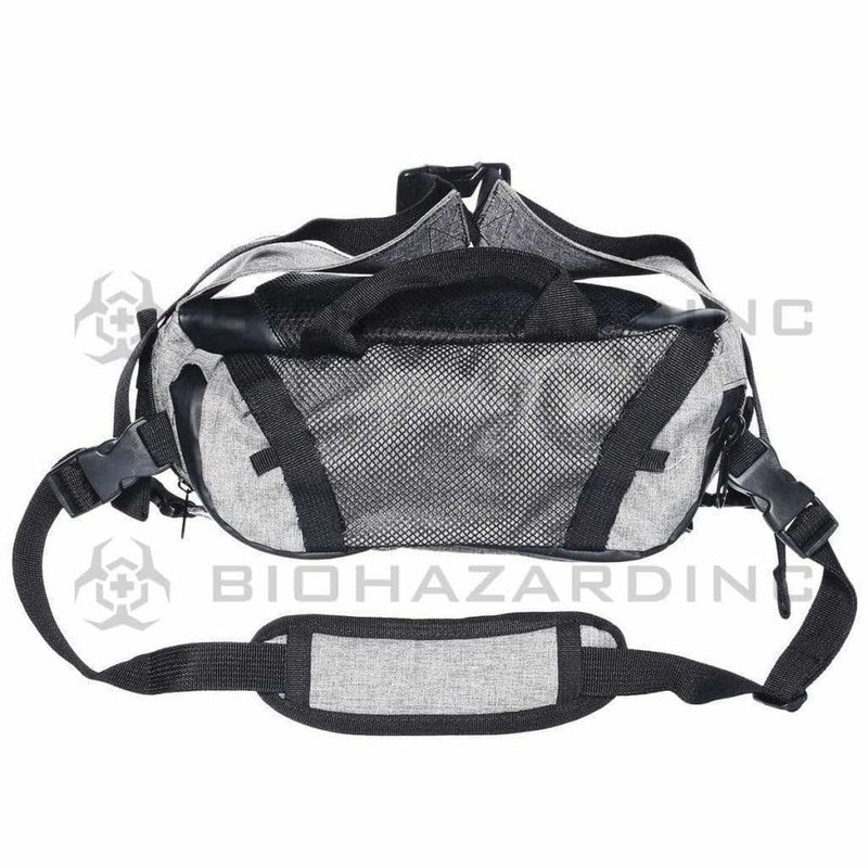 BrightBay Smell Proof Carbon Bag Smell Proof Carbon Bag " L.A.F. Fanny" - Wolf Gray