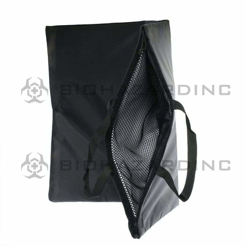 Biohazard Inc Smell Proof Carbon Bag Smell Proof Carbon Flat Bag - Black