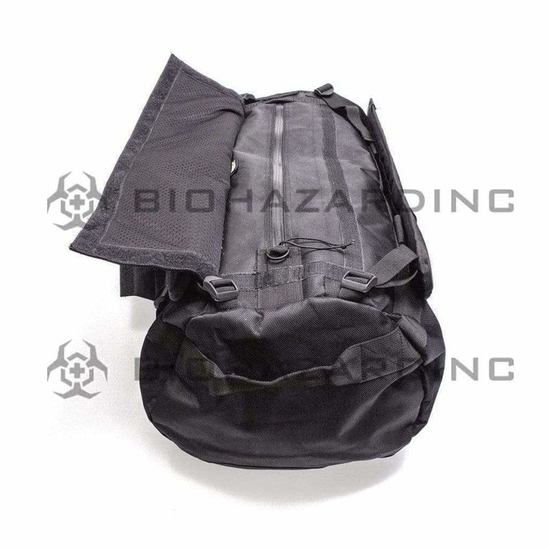 BrightBay Smell Proof Carbon Bag Smell Proof Carbon Transport Large Duffle Bag - Black