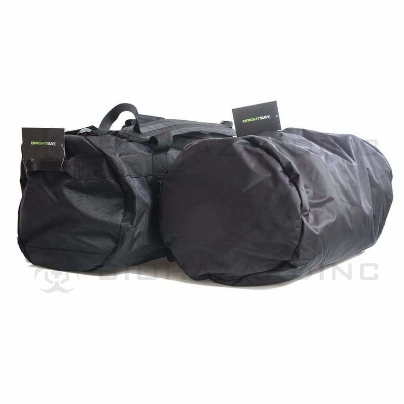 BrightBay Smell Proof Carbon Bag Smell Proof Carbon Transport Medium Duffle Bag - Black