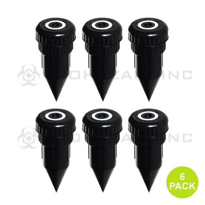 Biohazard Inc Flower Storage Spiked Sprinkler Hide A Key Safe (6 count)