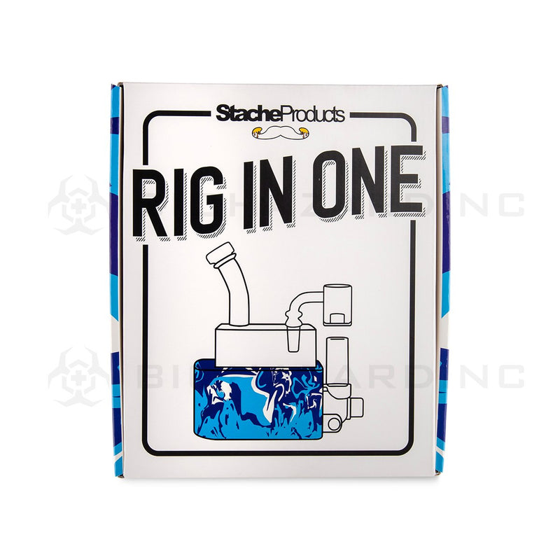 Stache Products | RIO Rig in One Portable Dab Rig | Blue