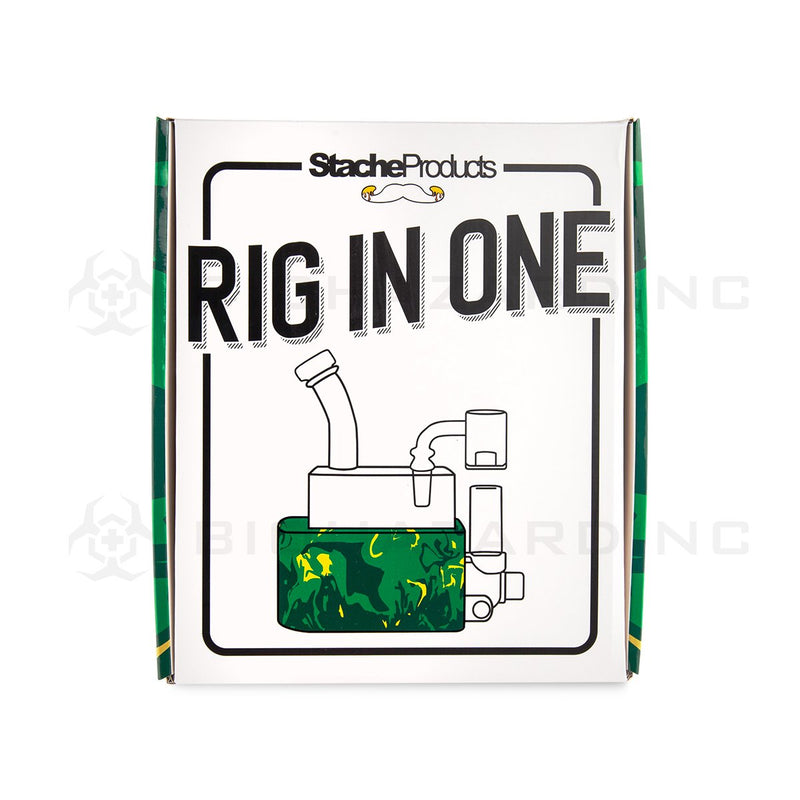 Stache Products | RIO Rig in One Portable Dab Rig | Green