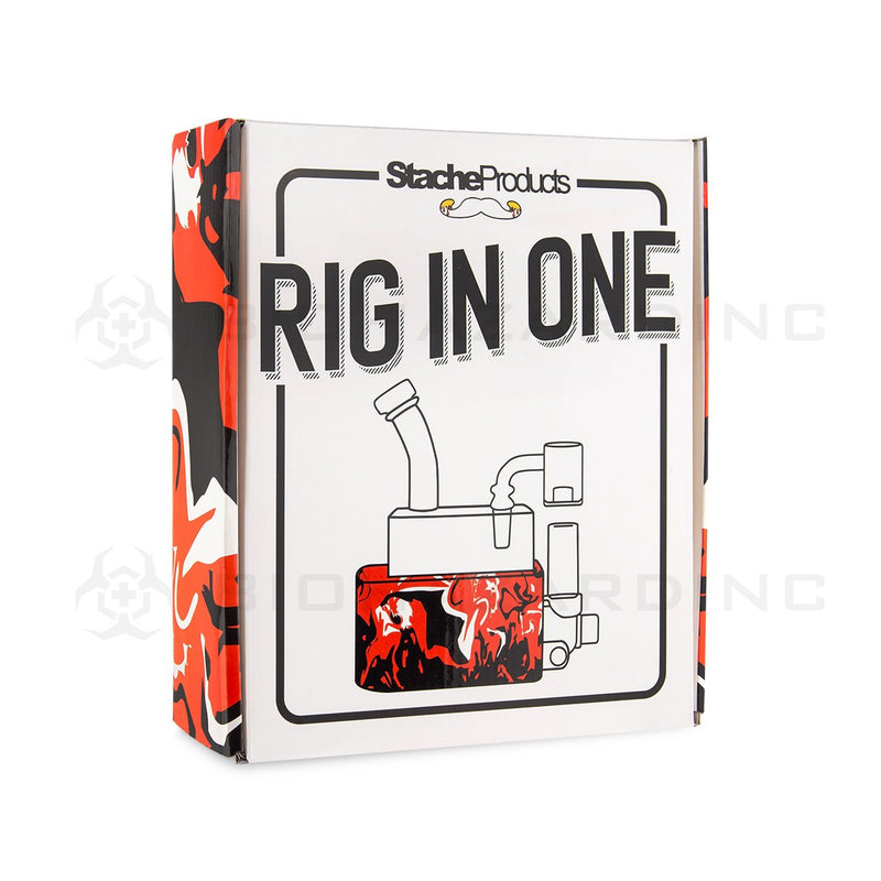 Stache Products | RIO Rig in One Portable Dab Rig | Red