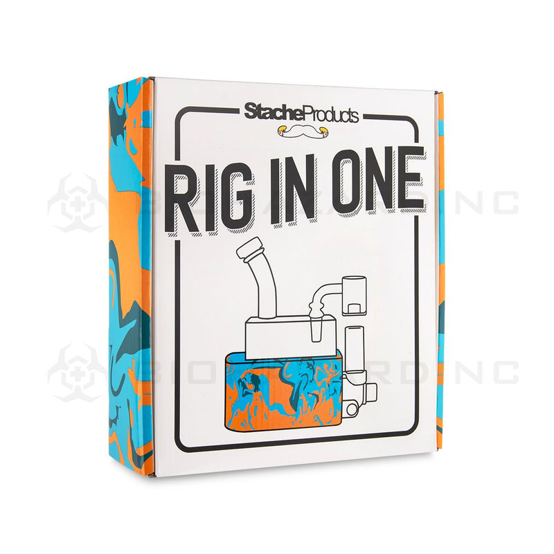 Stache Products | RIO Rig in One Portable Dab Rig | Teal