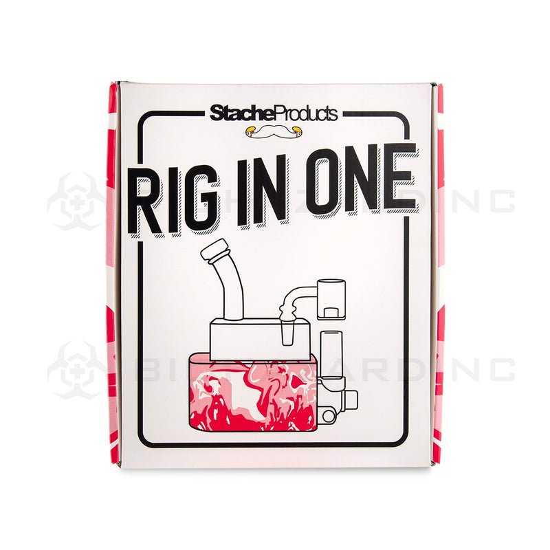 Stache Products | RIO Rig in One Portable Dab Rig | Hot Pink