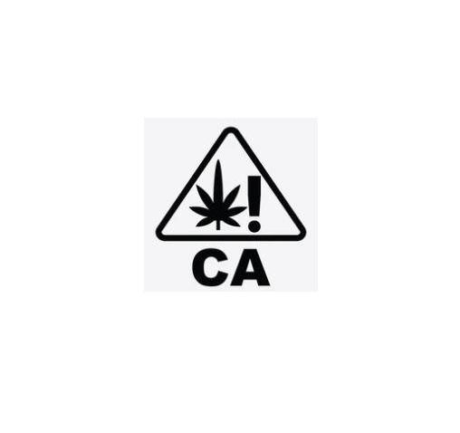 California Compliance Universal Product Triangle Clear Labels | 0.75" x 0.75" | 1,000 Count