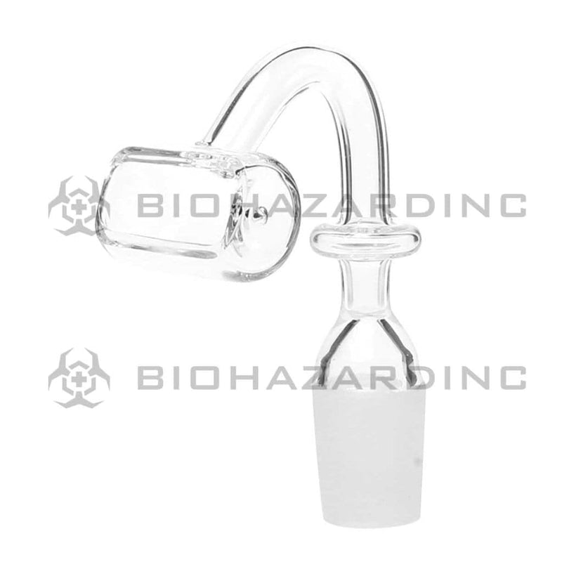 Biohazard Inc Quartz Banger Trough Quartz Banger - 19mm Male