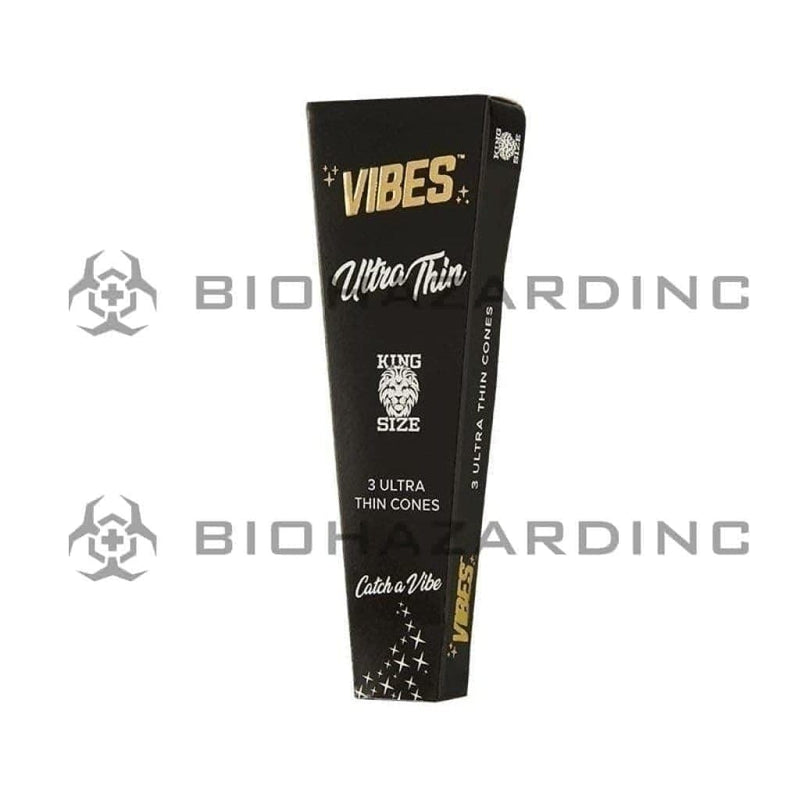 Vibes Pre-Rolled Cones VIBES Cones Ultra Thin King Size 3-Pack 30 Count