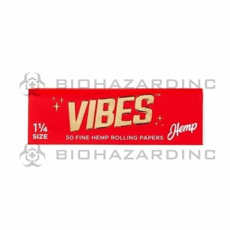 Vibes Rolling Papers VIBES Hemp Papers 1-1/4 - 50 Count