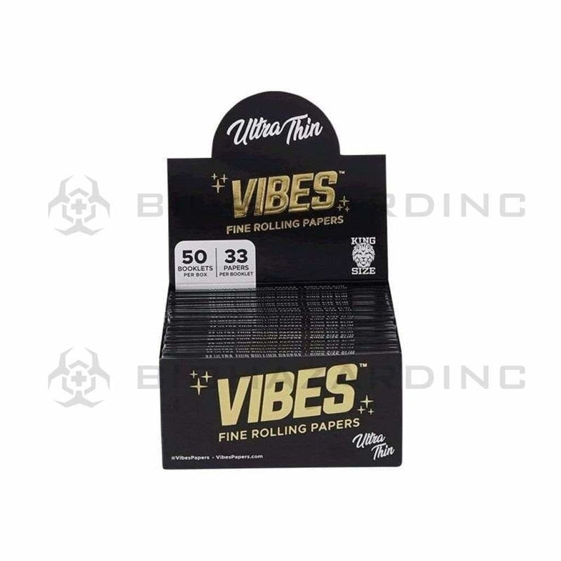 Vibes Rolling Papers VIBES Ultra Thin Papers King Size Slim - 50 Count