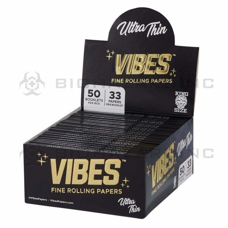 Vibes Rolling Papers VIBES Ultra Thin Papers King Size Slim - 50 Count