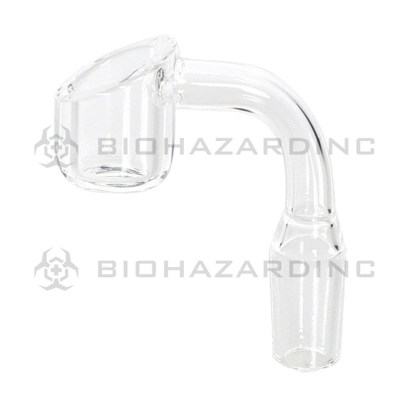 Biohazard Inc Glass Dab Rig Water Pipe 8" Pillars Showerhead Rig Yellow Jade