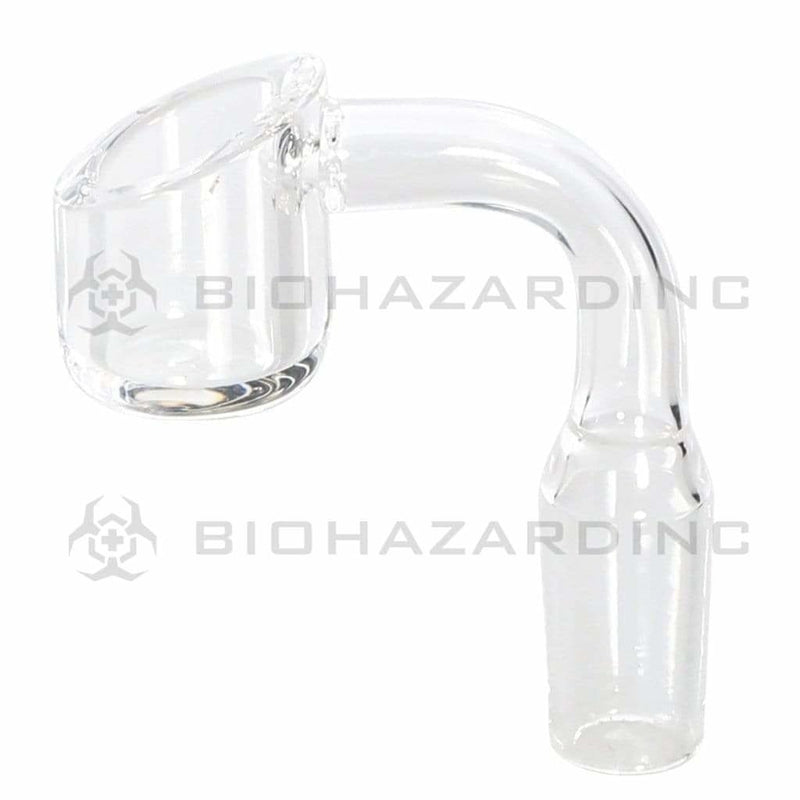 Biohazard Inc Glass Dab Rig Water Pipe Minimalist 5" Rig Purple