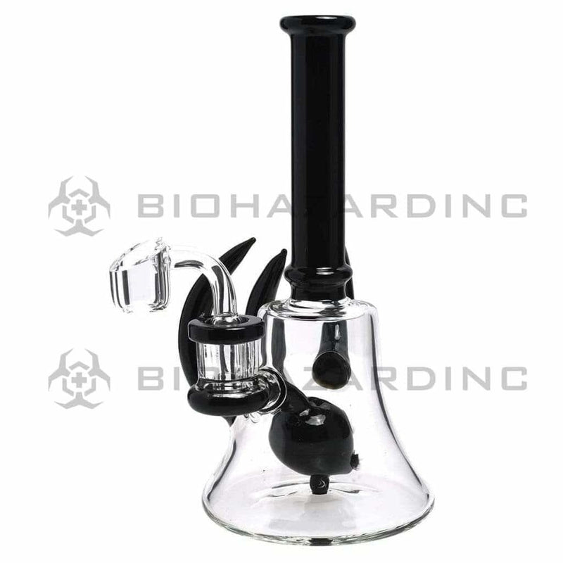 Biohazard Inc Glass Dab Rig Water Pipe Venomous 8" Beaker Spiky Rig