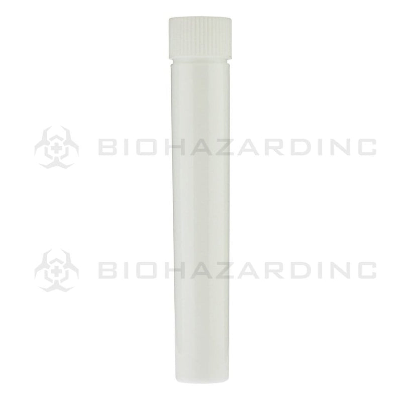 Biohazard Inc Storage Tube White Child Resistant Cartridge Container - 105mm - 500 Count