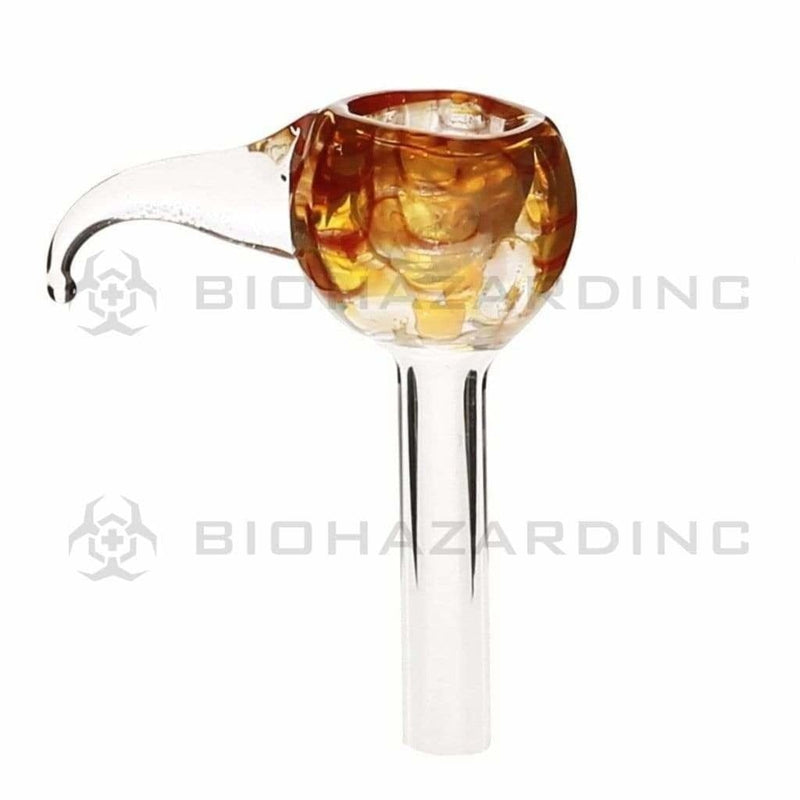 Biohazard Inc Glass Bowl Wrap & Raked Slider Bowl with Handle 9.5mm X 2mm Thick