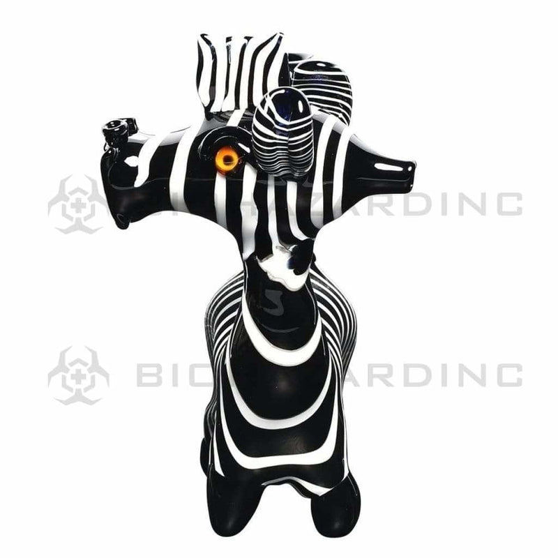 Biohazard Inc Novelty Bong Zebra Water Pipe