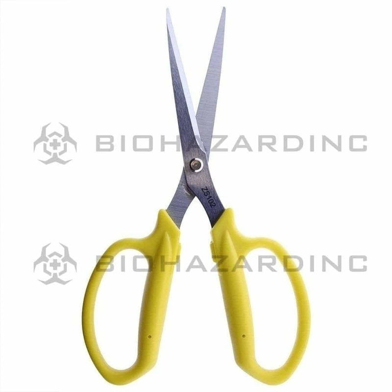 Zenport Trimming Scissors Zenport 7.25-Inch Long 3-Inch Cutting Blade Floral Scissors With Blade Cap Chrome-Plated