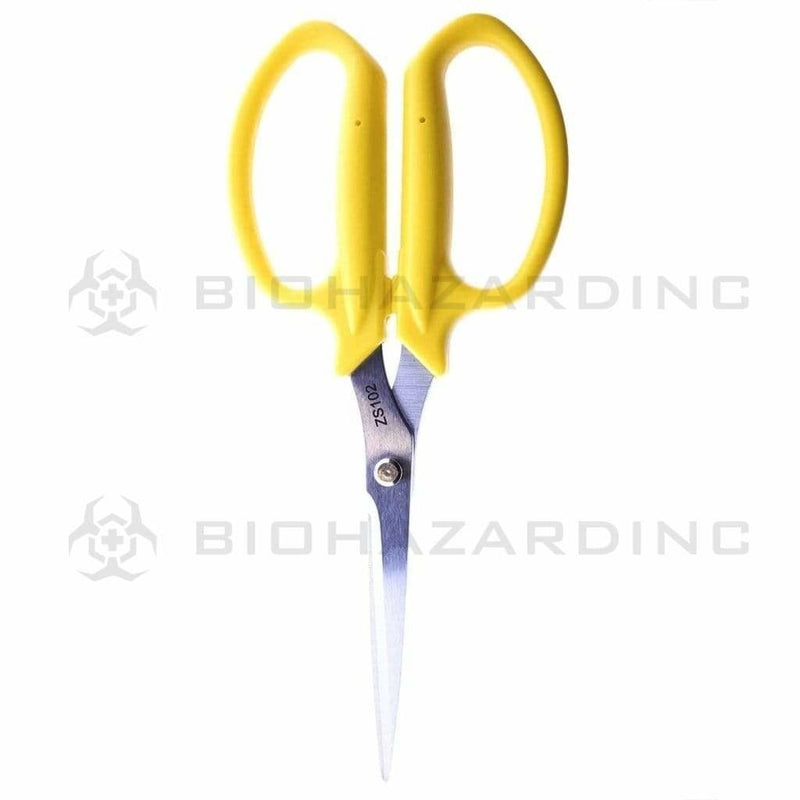 Zenport Trimming Scissors Zenport 7.25-Inch Long 3-Inch Cutting Blade Floral Scissors With Blade Cap Chrome-Plated