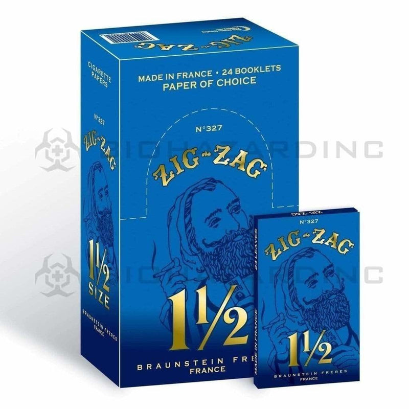 Biohazard Inc Rolling Papers Zig Zag 1 1/2 Ultra Thin - 24 count