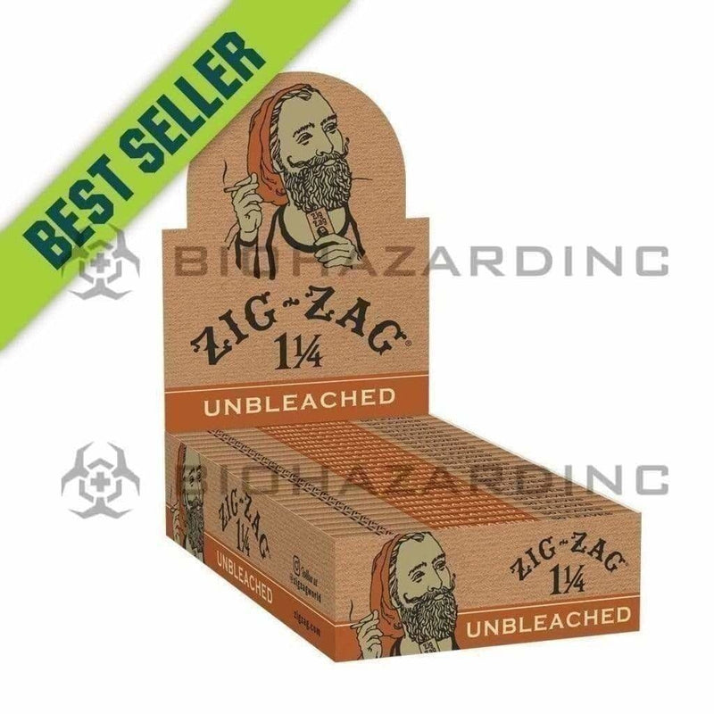 Zig Zag Rolling Papers Zig Zag 1 1/4 Natural - 24 count