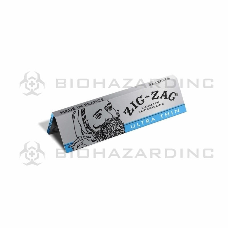 Biohazard Inc Rolling Papers Zig Zag Promo 1-1/4 Ultra Thin - 48 Count