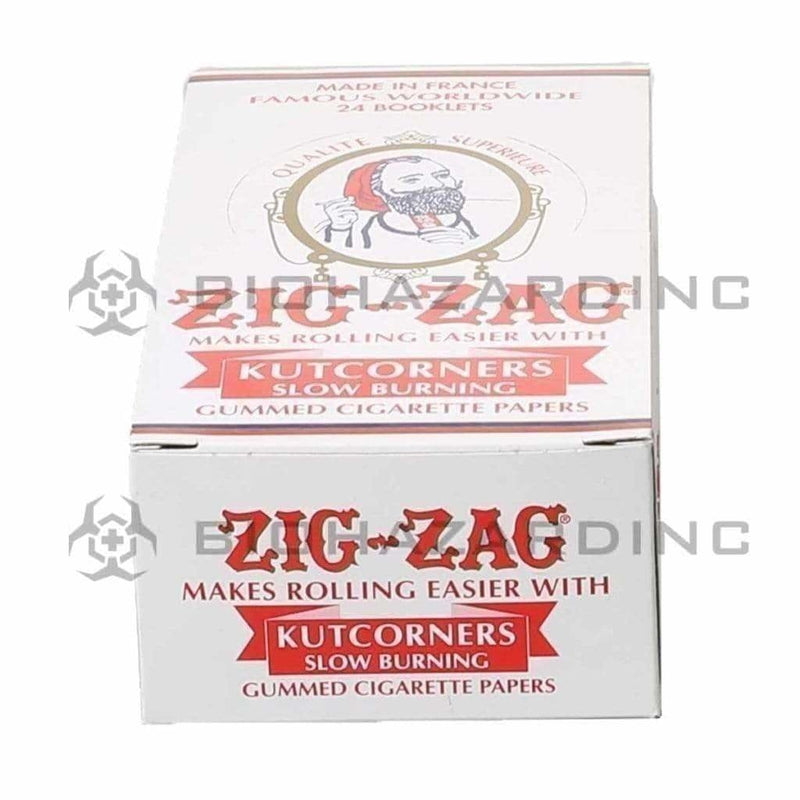 Zig Zag Rolling Papers Zig Zag Rolling Papers Wide Kut Corner - 24 Count