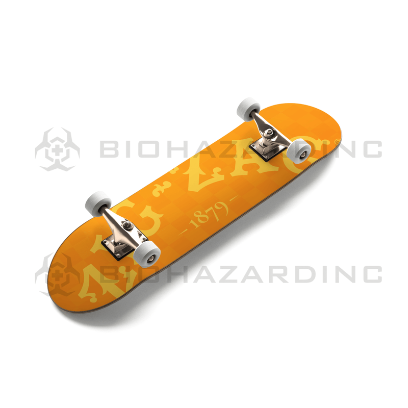 Biohazard Inc Skateboard Zig Zag Skateboard - Orange