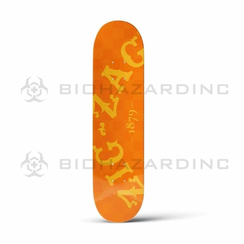 Biohazard Inc Skateboard Zig Zag Skateboard - Orange