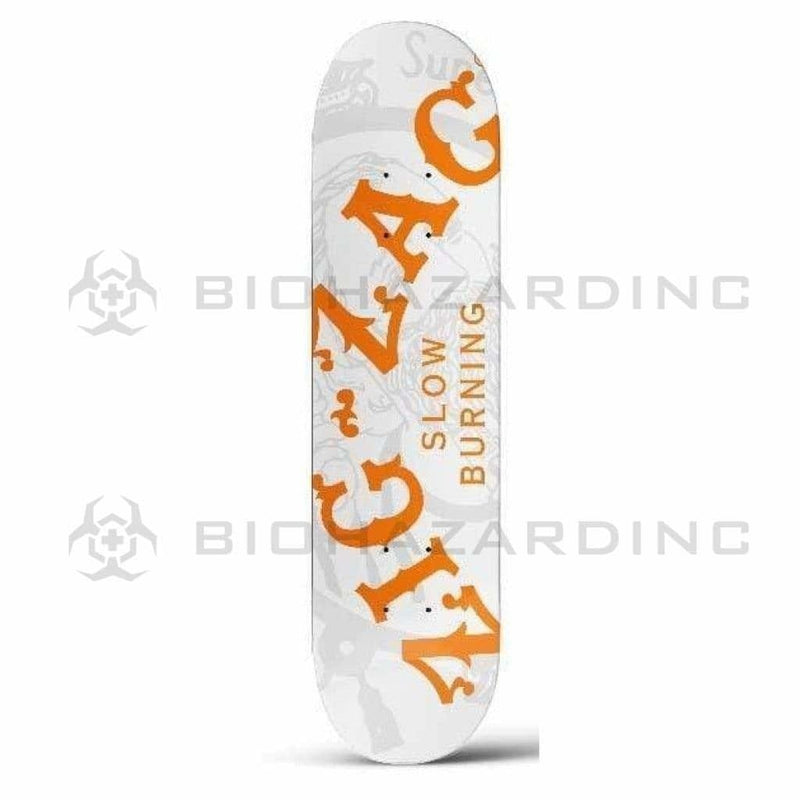 Biohazard Inc Skateboard Zig Zag Skateboard - White